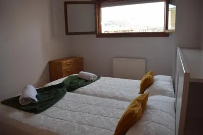 Cama o camas de una habitación en Apartamento Belmecher