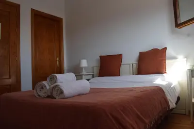 Cama o camas de una habitación en Apartamento Belmecher