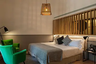 Cama o camas de una habitación en Terra Dominicata - Hotel & Winery - Adults Only