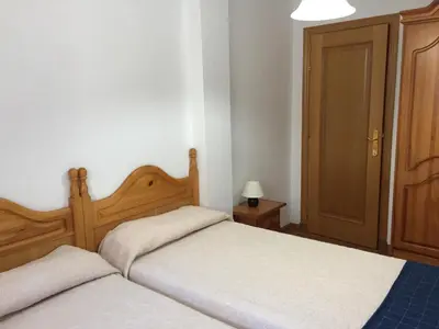 Cama o camas de una habitación en Blanchard Benas