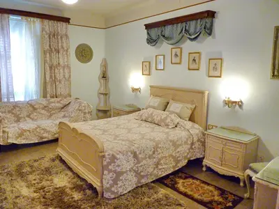 Cama o camas de una habitación en Caltarragona casa rural