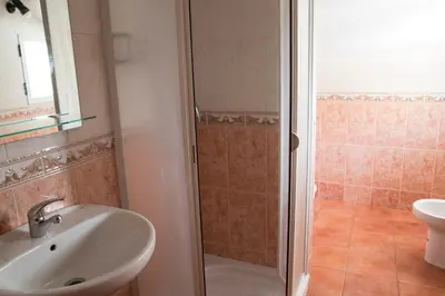 Un baño de Apartamentos Casa Ruben