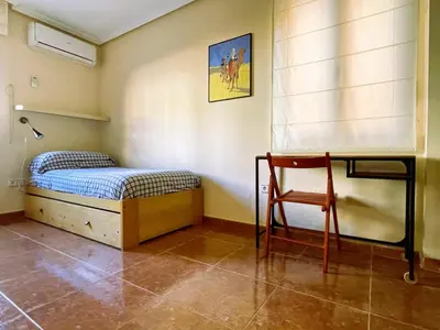 Cama o camas de una habitación en Antequera3