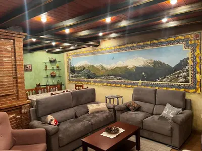 Zona de estar de CASA PELENTOS Sandinies