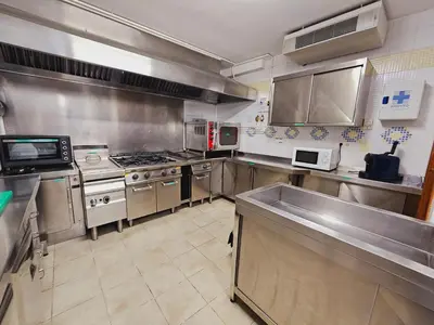 Una cocina o zona de cocina en CASA PELENTOS Sandinies