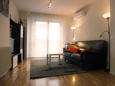 Zona de estar de Ático en Pamplona