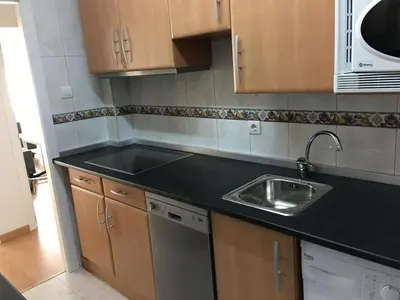 Una cocina o zona de cocina en Apartamento Huesca en Paseo Ramón y Cajal