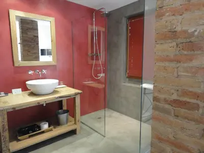 Un baño de Hotel Rural Cal Torner Adults Only