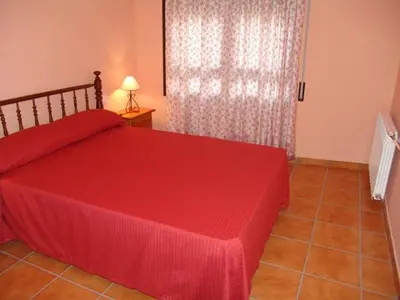 Cama o camas de una habitación en Los Trulls d´Auligué
