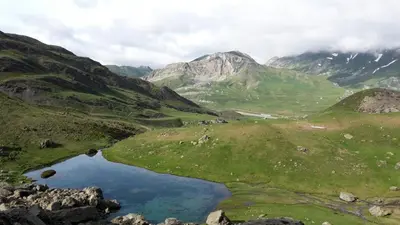 Paisaje cerca de este hotel