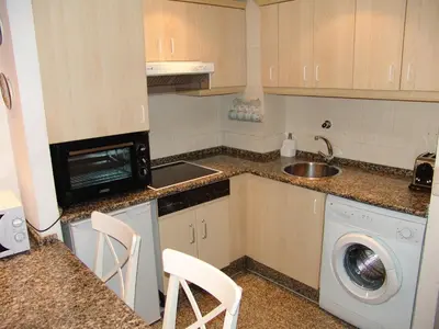 Una cocina o zona de cocina en Apartamento en Sallent de Gallego