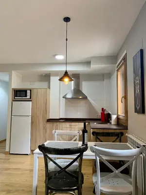 Una cocina o zona de cocina en Apartamentos Maladeta