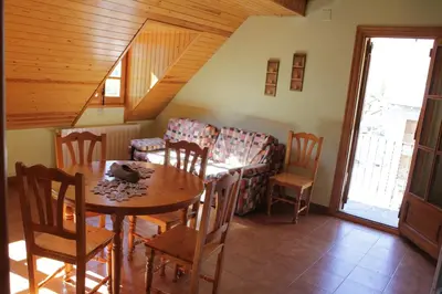 Zona de estar de Casa Rural Hortal