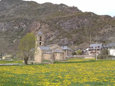 Paisaje cerca of this country house
