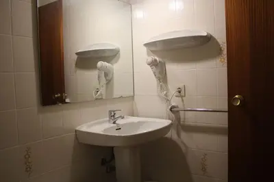 Un baño de Apartamentos Pessets Adelaida