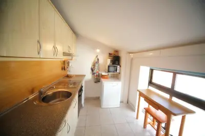 Una cocina o zona de cocina en Casa Sallan Laspuña Ordesa Pirineo