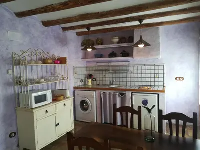 Una cocina o zona de cocina en Casa el Francés