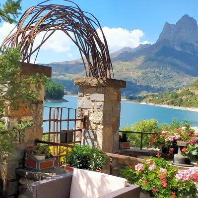 Paisaje cerca de este hotel