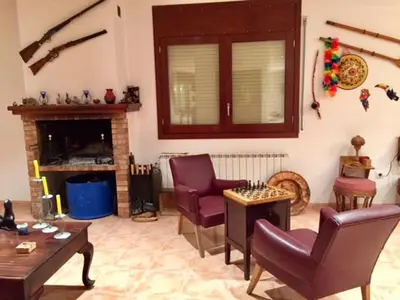 Zona de estar de Loft Castelló