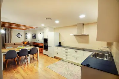 Una cocina o zona de cocina en Cal Blai