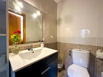 Un baño de Casa Rural Los Pinos