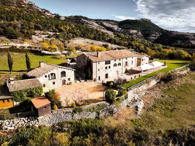Paisaje cerca of this country house