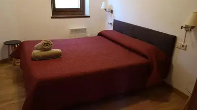 Cama o camas de una habitación en Apartament de la Lali Roní