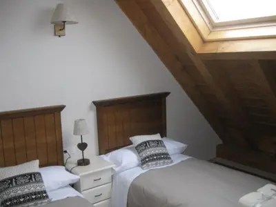 Cama o camas de una habitación en Aparthotel Foratata