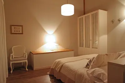 Cama o camas de una habitación en Aparthotel Foratata