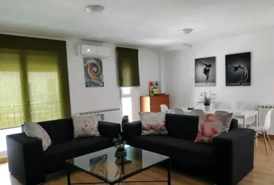 Zona de estar de Casa L'Ababol