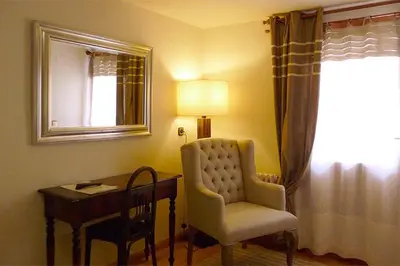 Zona de estar de Hostal Vidaller