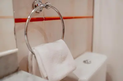 Un baño de El Portal de la Irene - Apartamentos Rurales