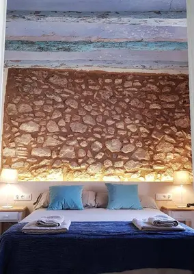 Cama o camas de una habitación en Can Jaume Porxo