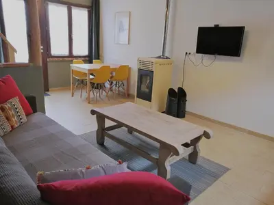 Una televisión o centro de entretenimiento en Mas de Pau - Boutique Apartments