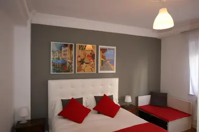Cama o camas de una habitación en Guelbenzu by clabao