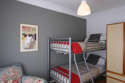 Cama o camas de una habitación en Guelbenzu by clabao