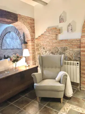 Zona de estar de Apartamento Rural La Serratilla