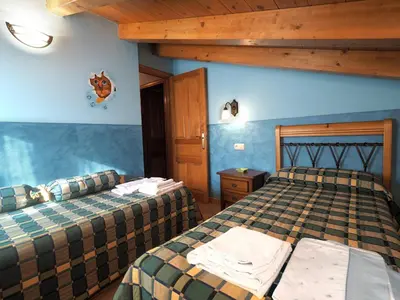 Cama o camas de una habitación en Casa Sastre