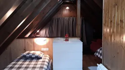 Cama o camas de una habitación en Hotelet de Betlan