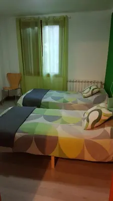 Cama o camas de una habitación en Casa Ponet
