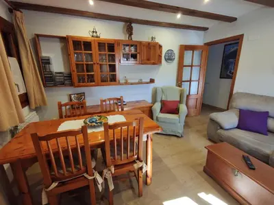 Zona de estar de Apartamento en Benasque Casa Siñantonio - InmoCyma