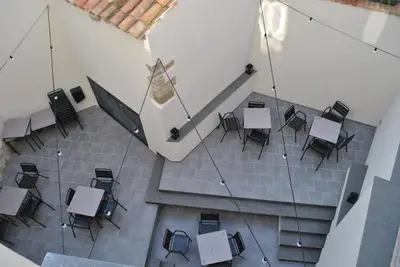 Zona de estar de Hostal Universitat
