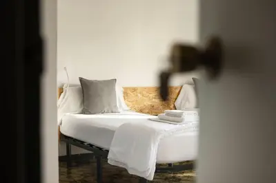 Cama o camas de una habitación en Duc Allotjament