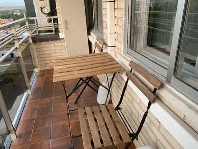 Un balcón o terraza de Mundo-Abeona
