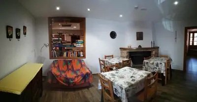 Zona de estar de La Bodega Del Camino aka Albergue On TheLe