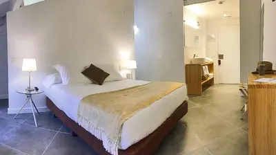 Cama o camas de una habitación en Hotel Secrets Priorat