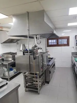 Una cocina o zona de cocina en Mesón de Colungo