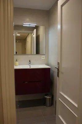 Un baño de Apartamento Sanguesa