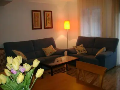 Zona de estar de Apartamentos Pirineos Ordesa II