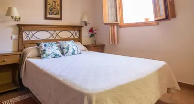Cama o camas de una habitación en Casa Javier